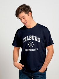 Tilburg University T-shirt navy (official)