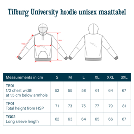 Tilburg University Hoodie bordeaux (official) (2024-2025)