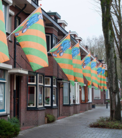 Officiële Groen-Oranje Vlag (medium)