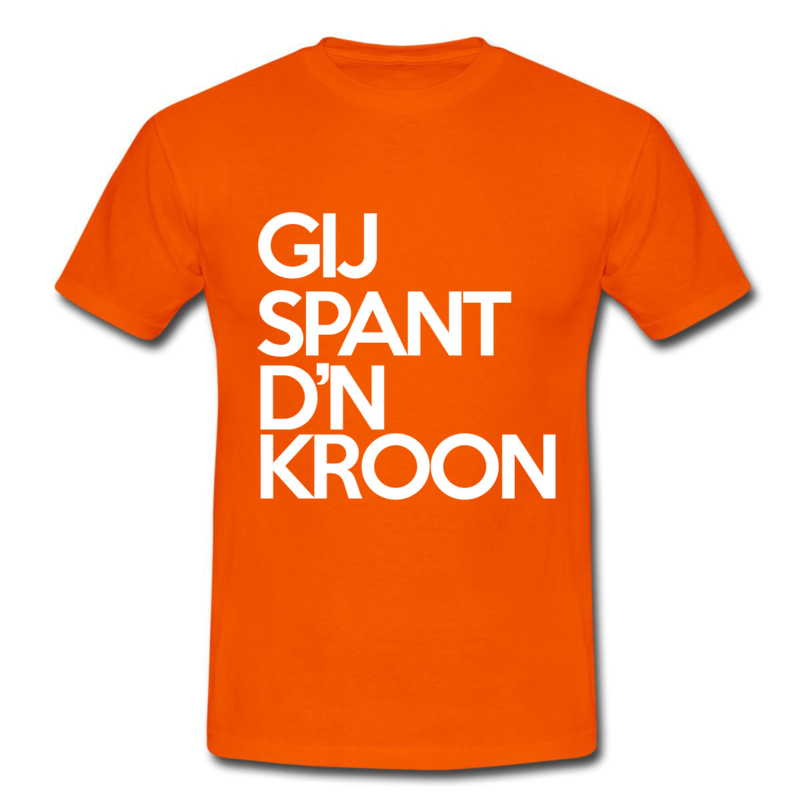 Gij Spant D'n Kroon - Koningsdag shirt