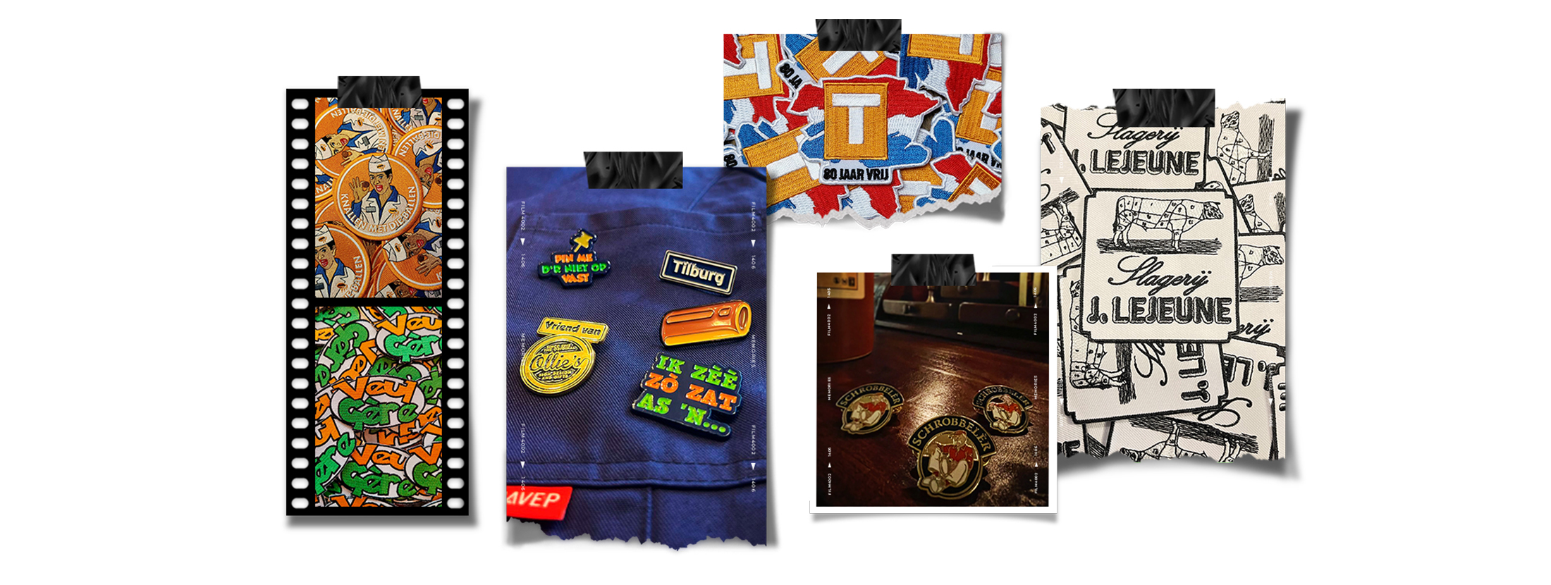 Ollie's - Emblemen en pins, custom, eigen ontwerp