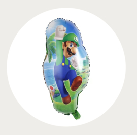 Super Mario folie ballon Luigi