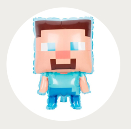 Folie ballon Pixel videogame Steve
