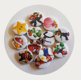 Buttons Super Mario