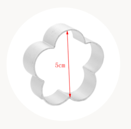 (koekjes) uitsteker bloem