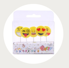 Emoji kaarsjes