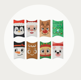 Kerst traktatie doosjes
