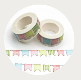 washi tape vlaggetjes 1