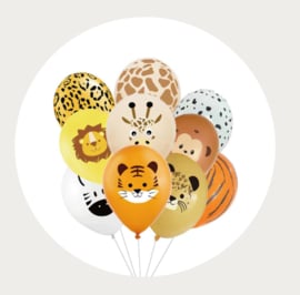 Jungle dieren ballonnen