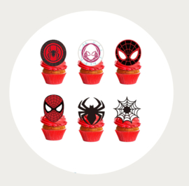 cupcake topper Spiderman