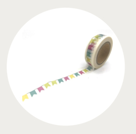 Washi tape vlaggetjes 2