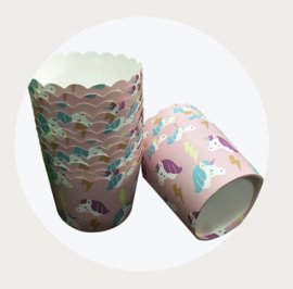 Cupcake liner Eenhoorn