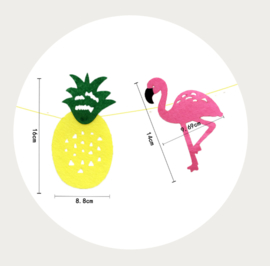 Flamingo/ananas slinger