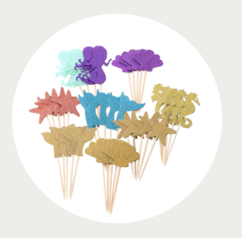 Cupcake prikkers Zee