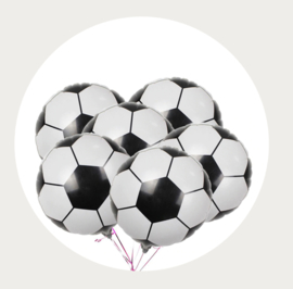 Voetbal folie ballon