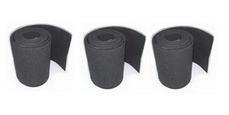 Nautix giekgripset zwart / For tubes with a diameter of less than 32mm