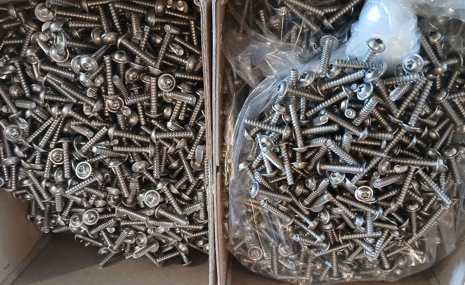 RVS Vientosurf voetband parker 6x30mm Torx 25 schroef/50% goedkoper dan in surfshop/A+++ kwaliteit