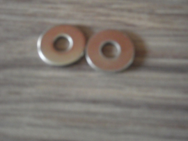 RVS M6  vinbout deze maten uit collectie + 1 gummi ring+1x M6 sluitring