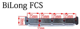 Bilong FCS voetband inserts 5 voudig / tbv reparatie/makkelijk los te zagen