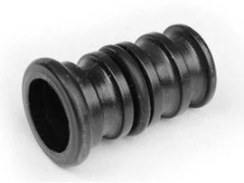 mastdop 22.5 mm diameter (plastic) ,incl.2 rubber o ringen