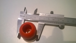 Gripkogel m8 doorvoer voor touw/diameter 30mm/prijs per stuk/kleur is BLAUW ipv rood-uit collectie