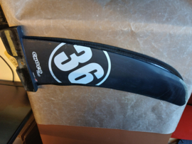 Gebruikte powerbox Choco/F2 vin 36cm incl.hoes-komt van F2 Stoke 116