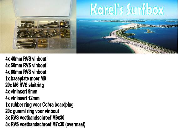Karel's surfbox voor fractie van losse onderdelenprijs in shops