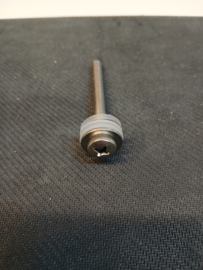 RVS vinbout+1 gummi ring+2 x nylon ring+1 x M6 RVS sluitring