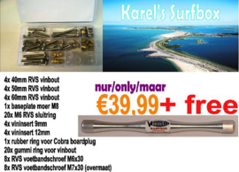 Karel's surfbox voor fractie van losse onderdelenprijs in shops