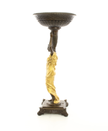 Prachtige bronzen verguld beeld