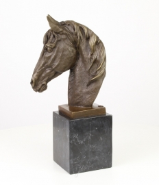 borstbeeld van paardenhoofd