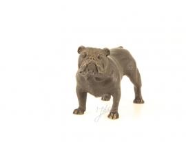 BRONZEN BEELDJE VAN EEN ENGELSE BULLDOG