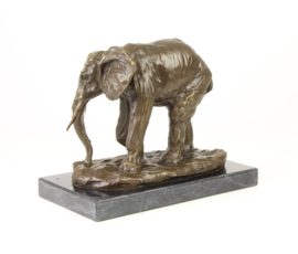 Bronzen olifant