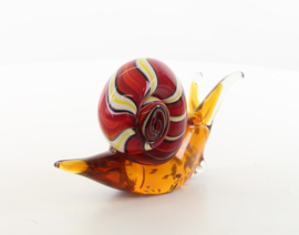 Murano glazen beeldje van een slak