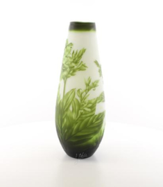 Cameo Glasvaas groene bloemen