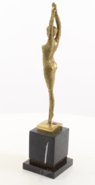 ​Gepolijst bronzen beeld Starfish