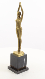 ​Gepolijst bronzen beeld Starfish