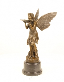 Bronzen beeld sprookje genaamd