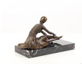 Bronzen sculptuur "Tanara"
