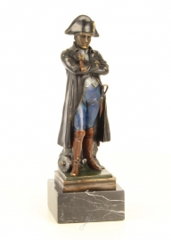 Bronzen beeld van napoleon