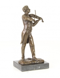 bronzen beeld van Johann Strauss