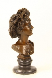 Bronzen Buste genaamd de herfst