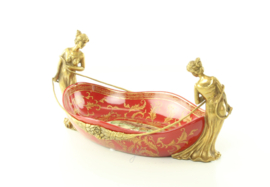 Bronzen porseleinen plantenbak - Een elegante toevoeging aan elk interieur