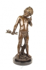 Bronzen  beeld  Pan (god)