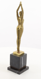​Gepolijst bronzen beeld Starfish