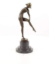 Bronzen Harlekijndanseres