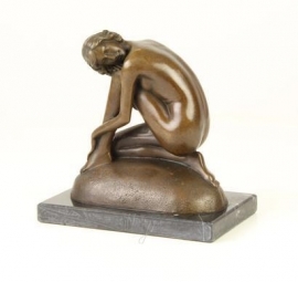 Bronzen beeld genaamd de droom
