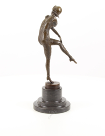 Bronzen Harlekijndanseres