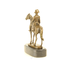 Bronzen beeld van Napoleon te paard - Prachtig kunstwerk