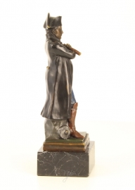 Bronzen beeld van napoleon